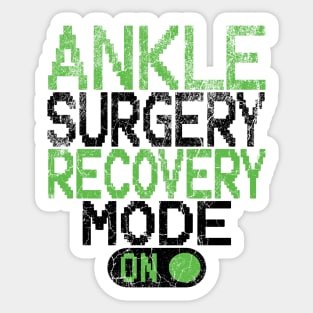 Ankle Surgery Sticker